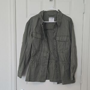 Old Navy Khaki Green Utility Jacket